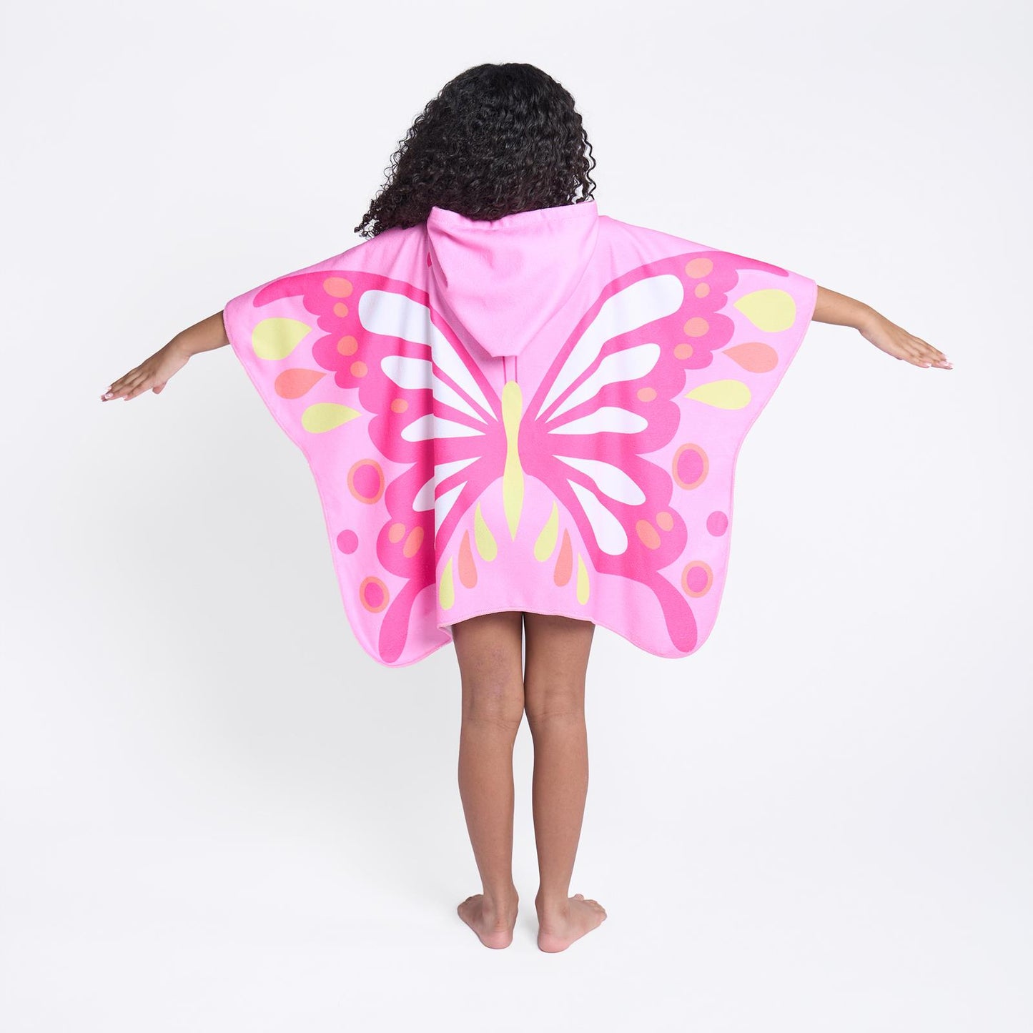 Kids Poncho Beach Towel with Hood, Quick Dry Microfibre - Cruise Accessories