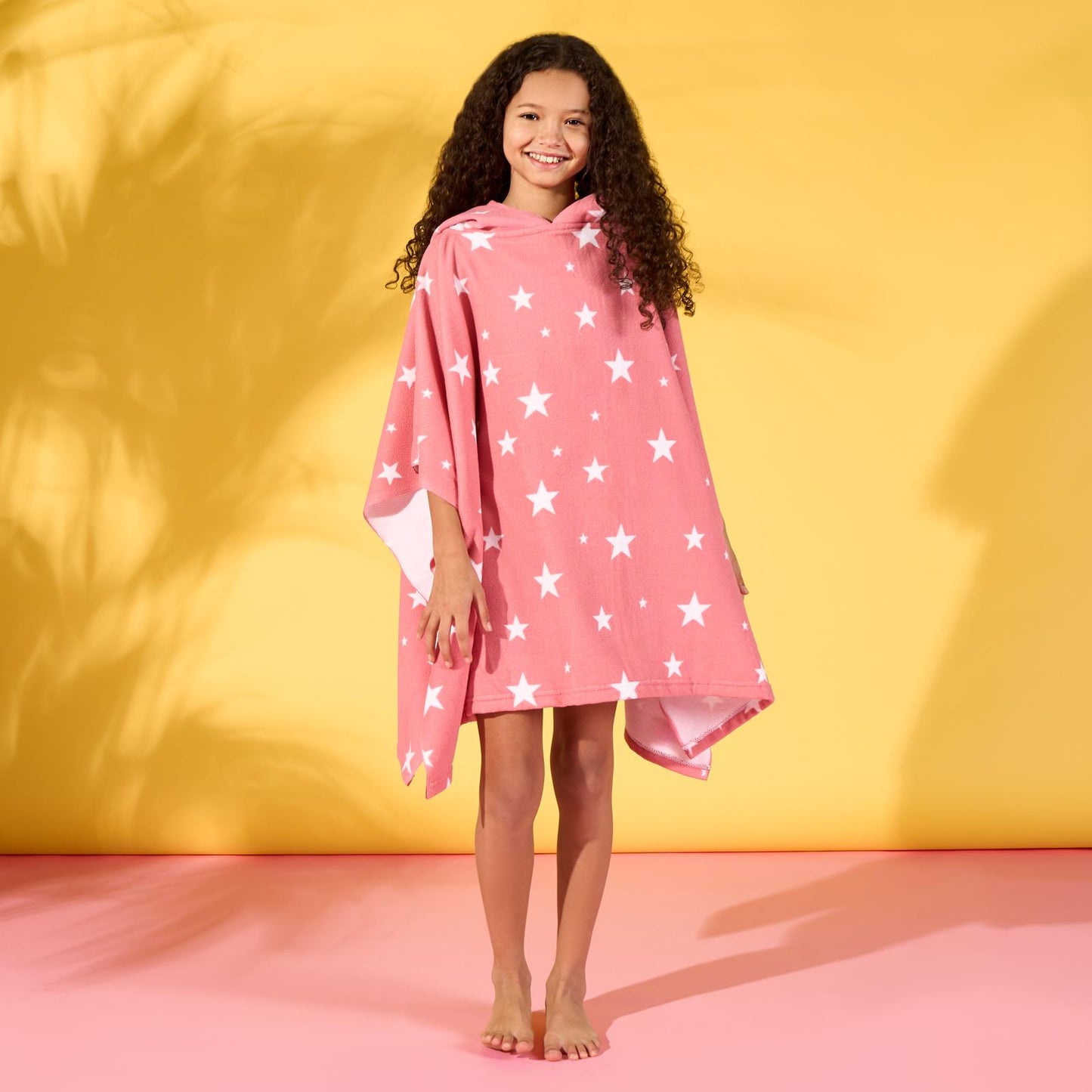 Kids Poncho Beach Towel with Hood, Quick Dry Microfibre - Cruise Accessories