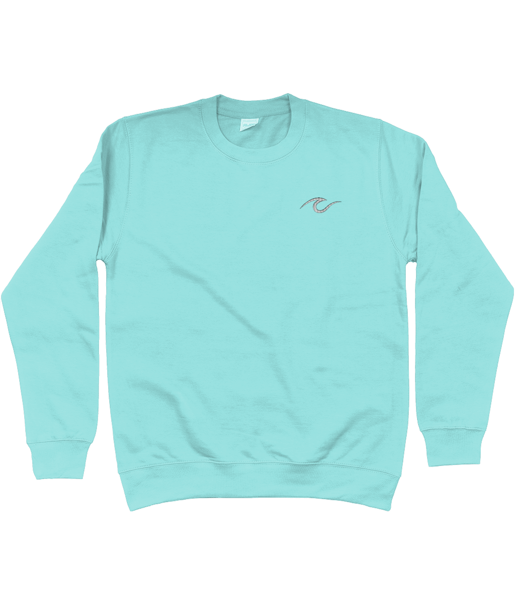 Cruise Wave Embroidered Sweatshirt – Classic Pullover - Cruise Accessories