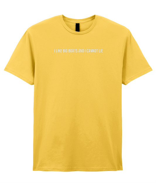 I Like Big Boats and I Cannot Lie T-Shirt – Funny Cruise Lover Tee - Cruise Accessories