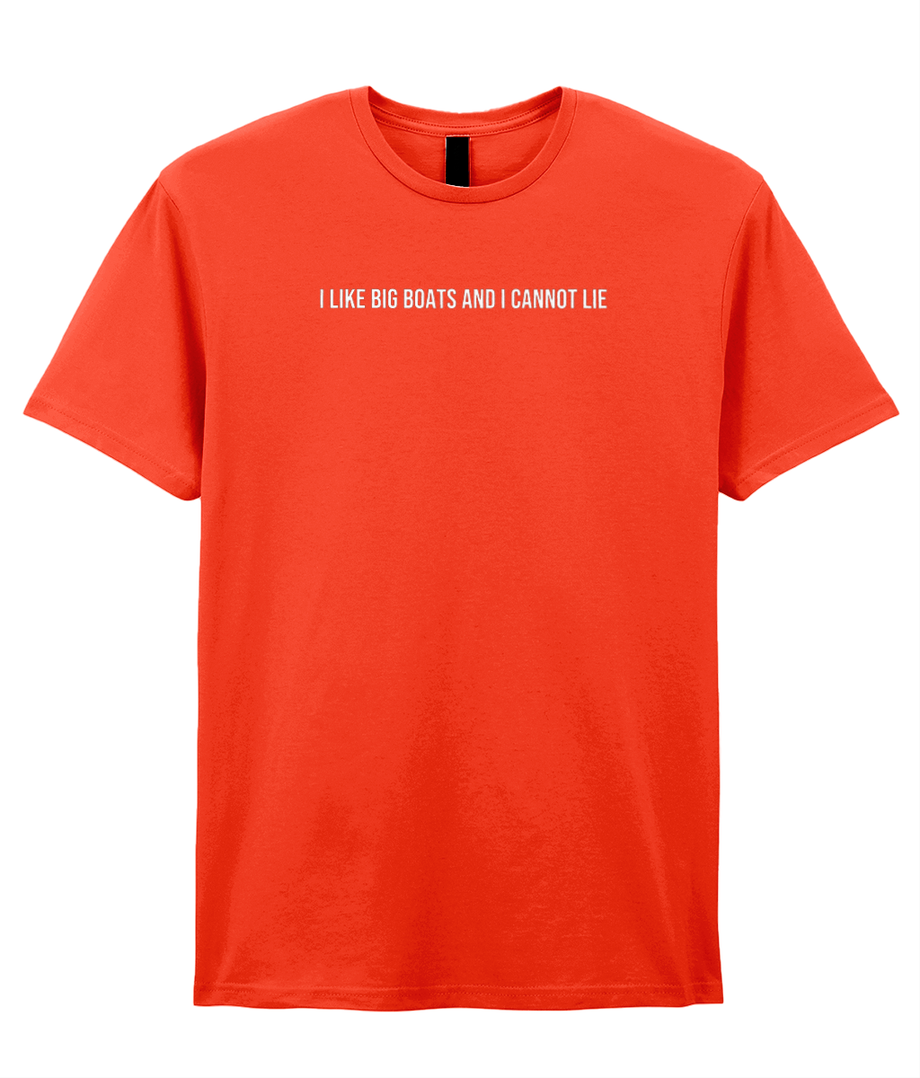 I Like Big Boats and I Cannot Lie T-Shirt – Funny Cruise Lover Tee - Cruise Accessories