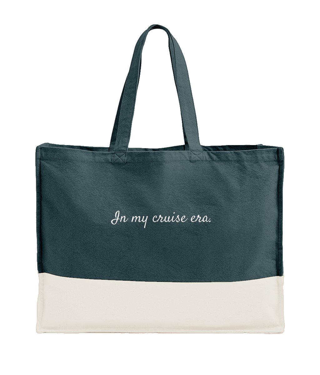 In My Cruise Era Organic Tote Bag – Eco-Friendly Cruise Lover Shopper - Cruise Accessories
