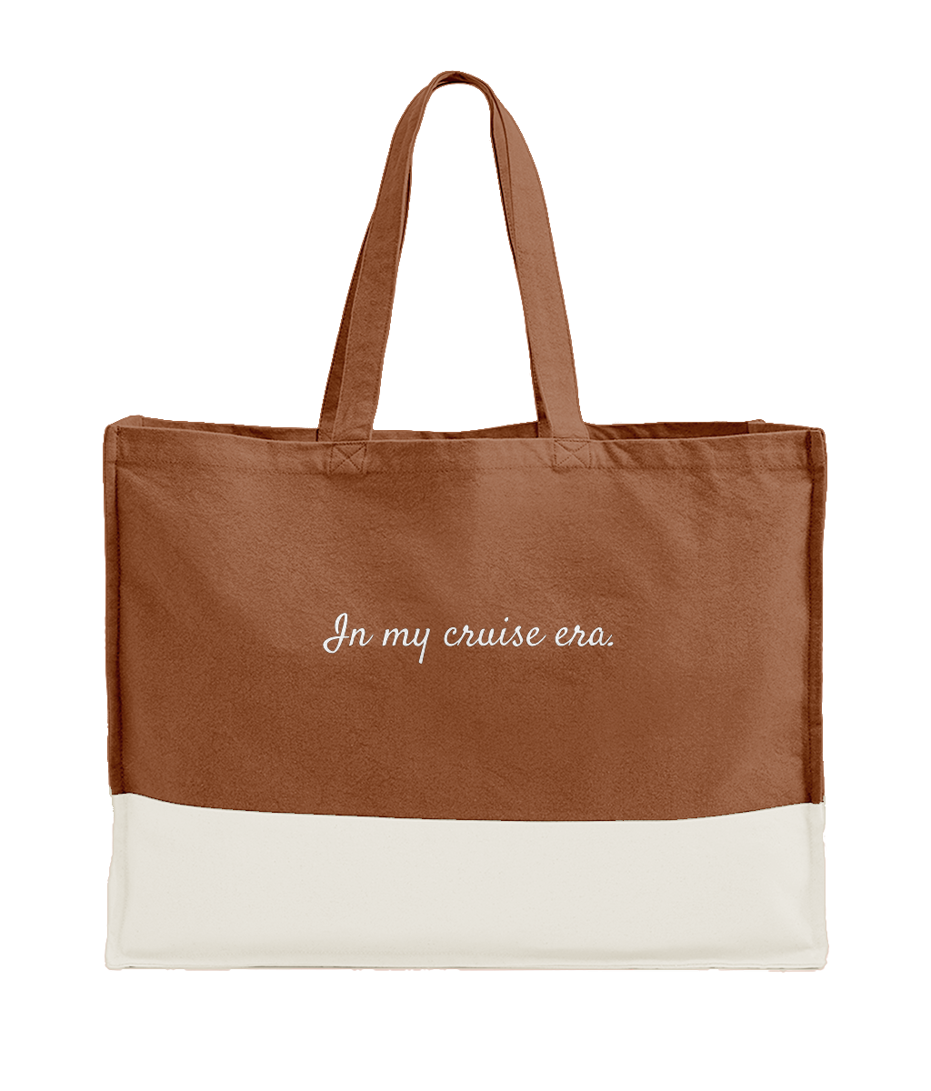 In My Cruise Era Organic Tote Bag – Eco-Friendly Cruise Lover Shopper - Cruise Accessories