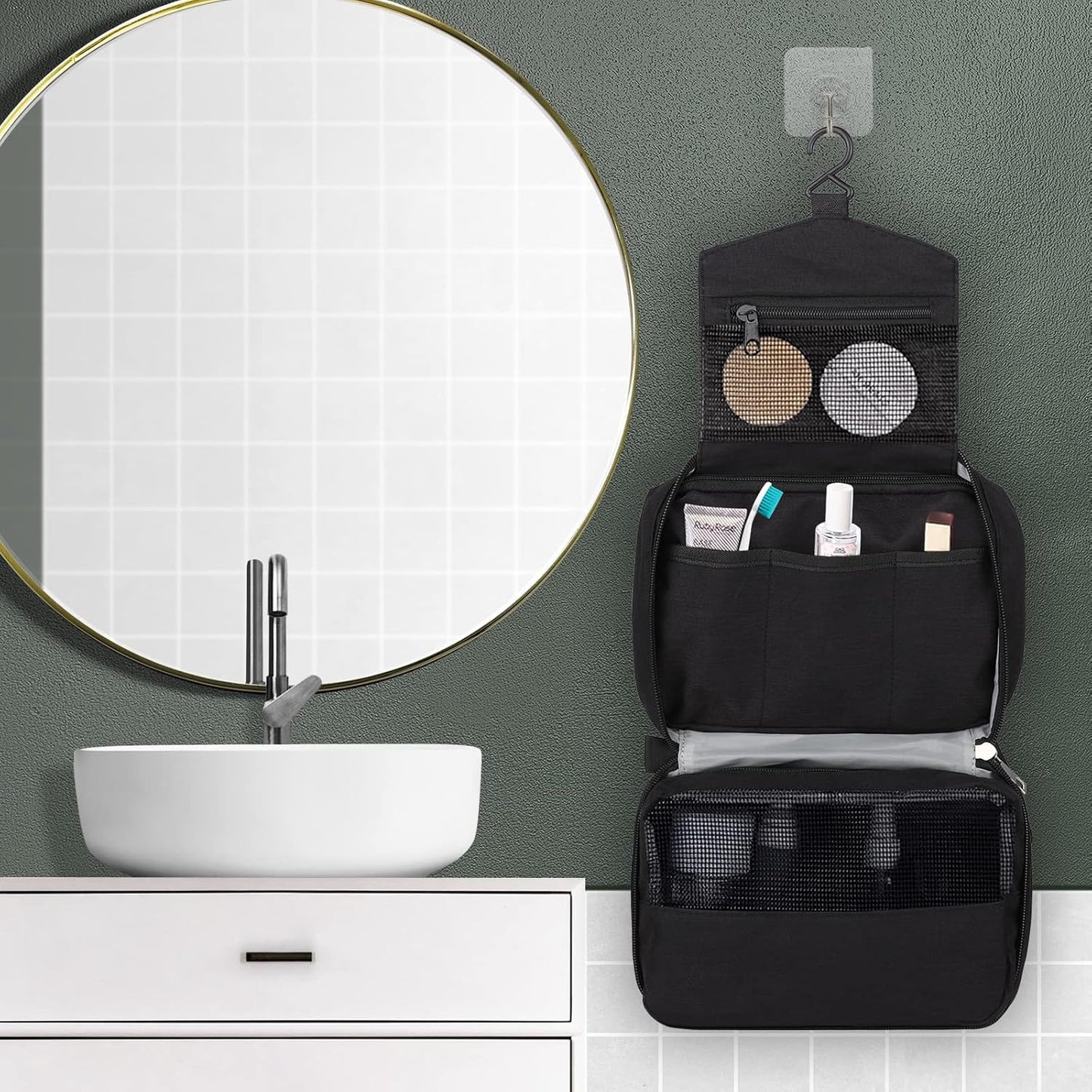 Hanging Wash Bag Toiletry Bag - Cruise Accessories