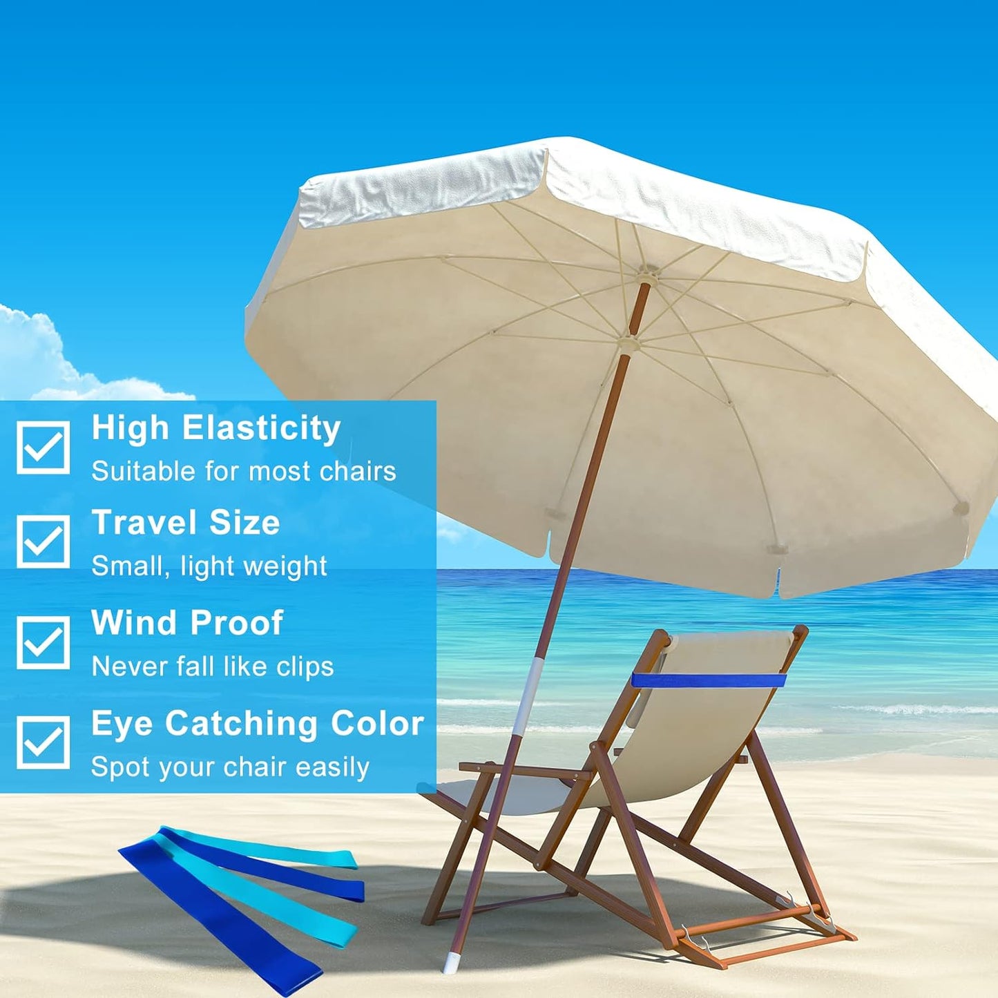 4 Pack Towel Bands cruise essential - Cruise Accessories