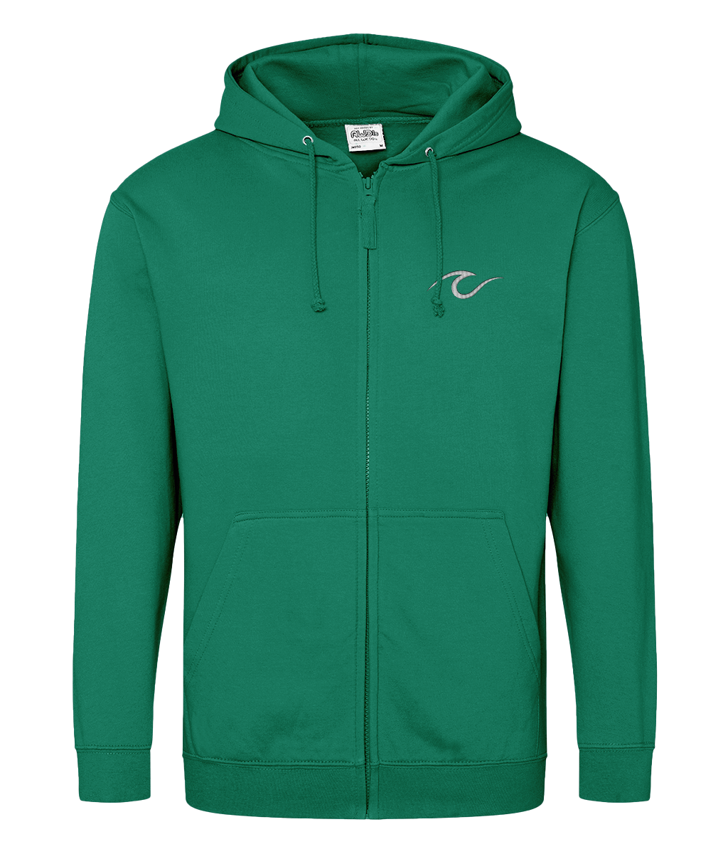 Cruise Wave Embroidered Zoodie – Nautical Zip-Up Hoodie for Cruise Lovers - Cruise Accessories