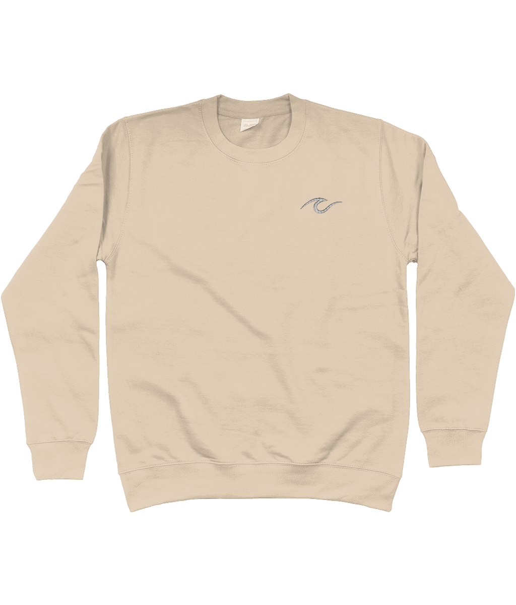 Cruise Wave Embroidered Sweatshirt – Classic Pullover - Cruise Accessories