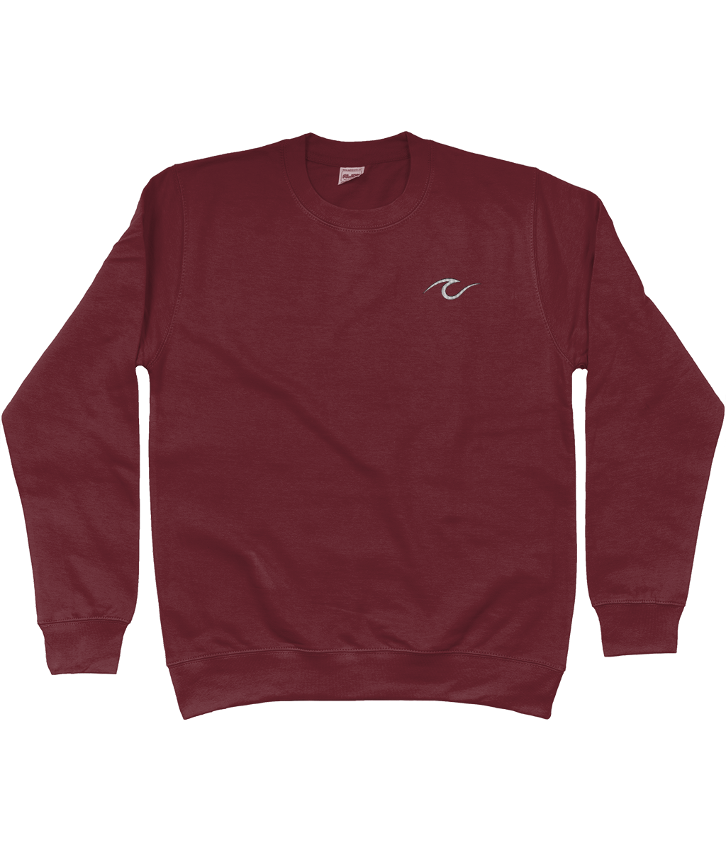 Cruise Wave Embroidered Sweatshirt – Classic Pullover - Cruise Accessories
