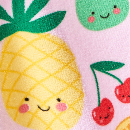 Kids Poncho Beach Towel Hooded Quick Dry Microfibre Holiday Swimming Absorbent