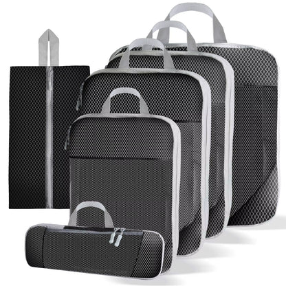 6Pcs Compression Packing Cubes Set for Cruise Packing - Cruise Accessories 
