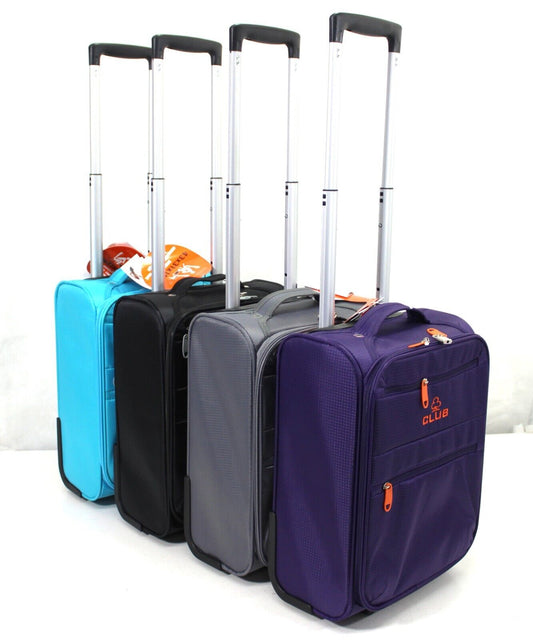 2 WHEEL Easy Jet under Seat Cabin Trolley Bag 43X31X19Cm Suitcase Travel Luggage