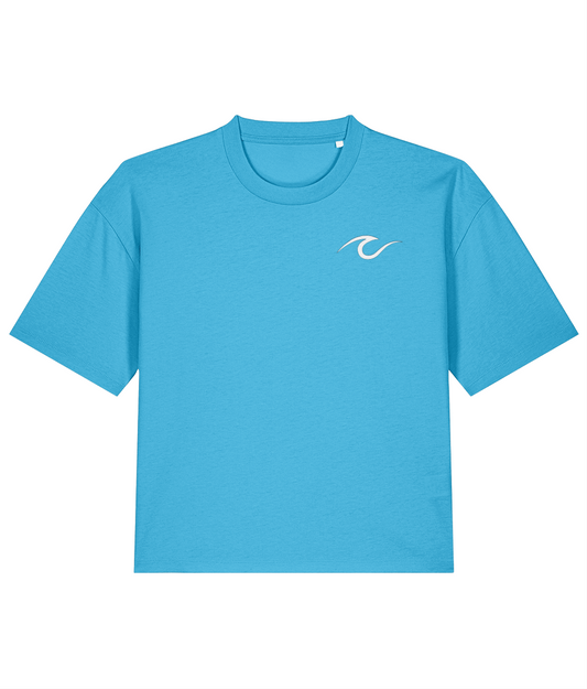 Cruise Queen Crop 100% Organic Cotton TShirt - Cruise Accessories 
