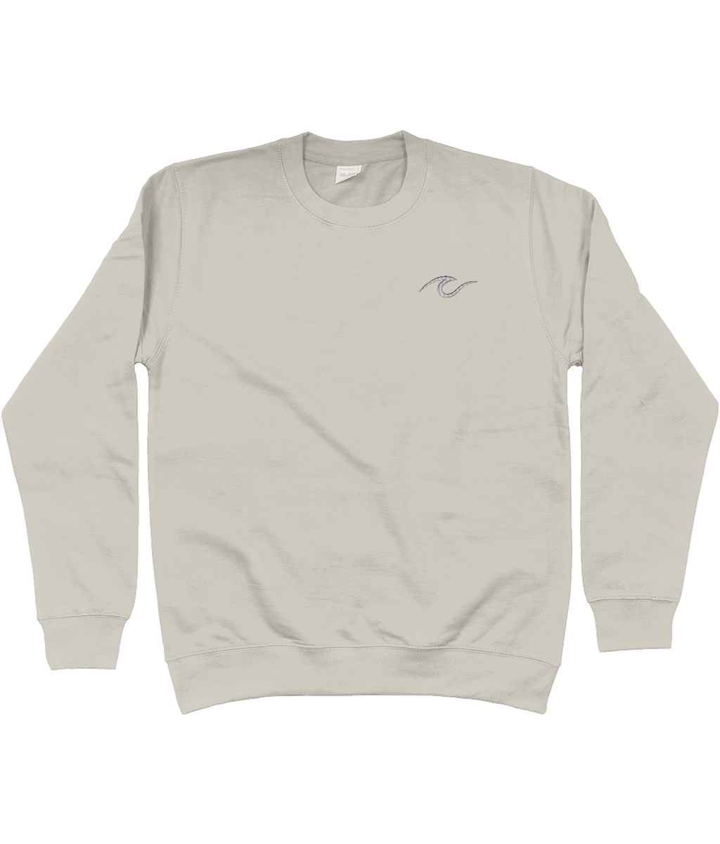 Cruise Wave Embroidered Sweatshirt – Classic Pullover - Cruise Accessories 