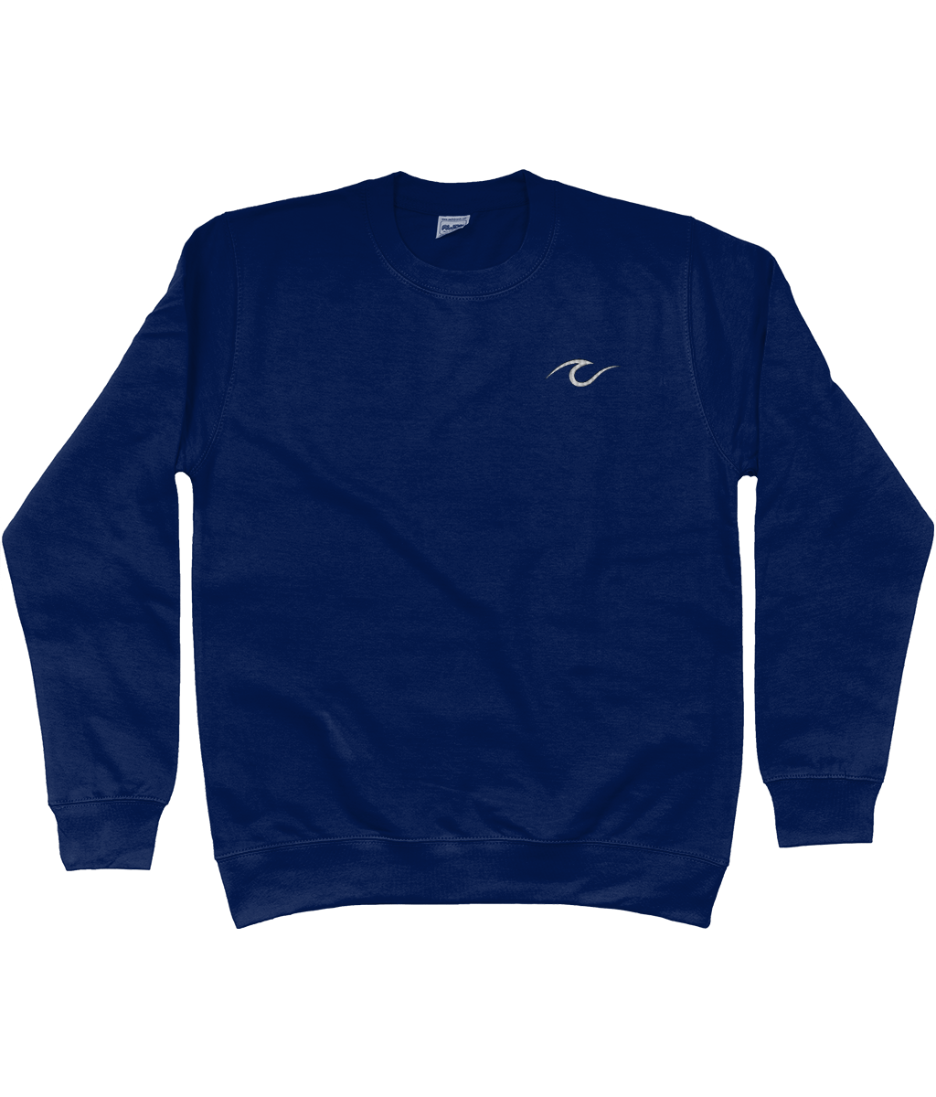 Cruise Wave Embroidered Sweatshirt – Classic Pullover - Cruise Accessories 