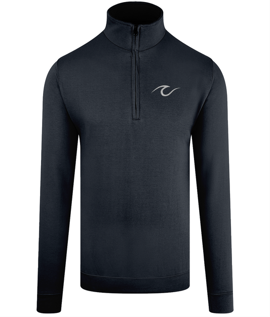 Cruise Wave Embroidered Zip Sweatshirt – Nautical Travel Pullover for Cruise Lovers - Cruise Accessories 
