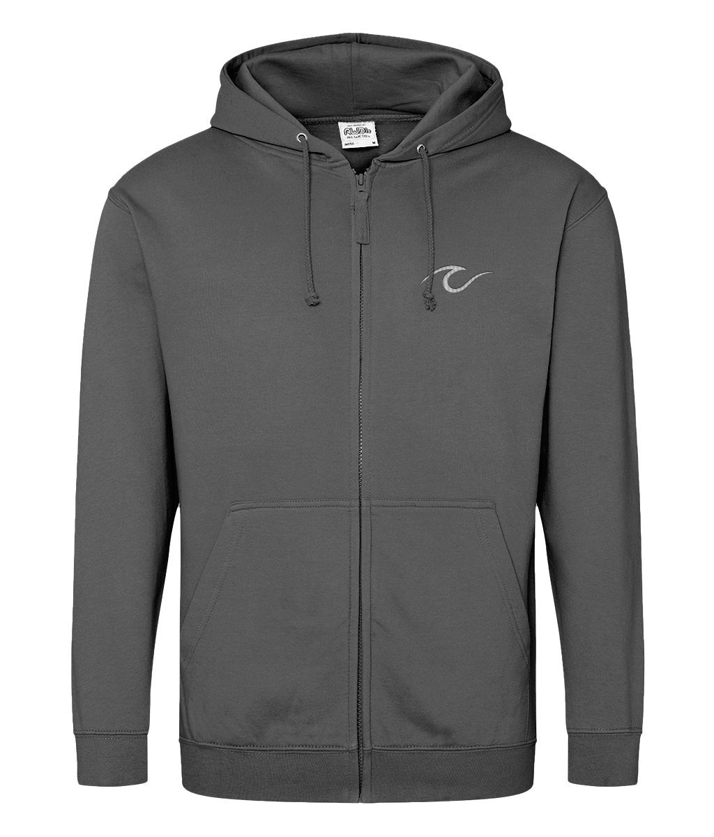 Cruise Wave Embroidered Zoodie – Nautical Zip-Up Hoodie for Cruise Lovers - Cruise Accessories 
