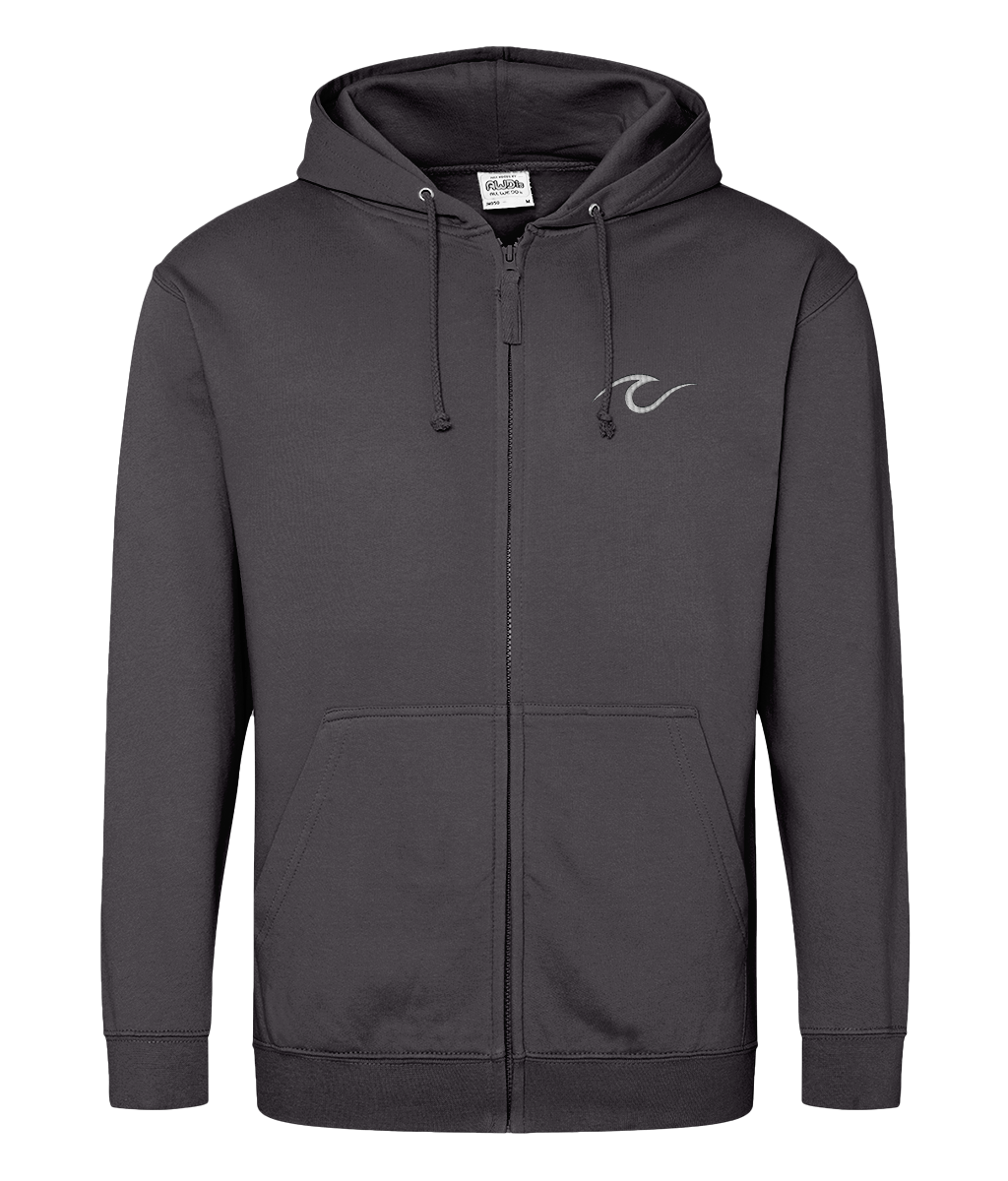 Cruise Wave Embroidered Zoodie – Nautical Zip-Up Hoodie for Cruise Lovers - Cruise Accessories 