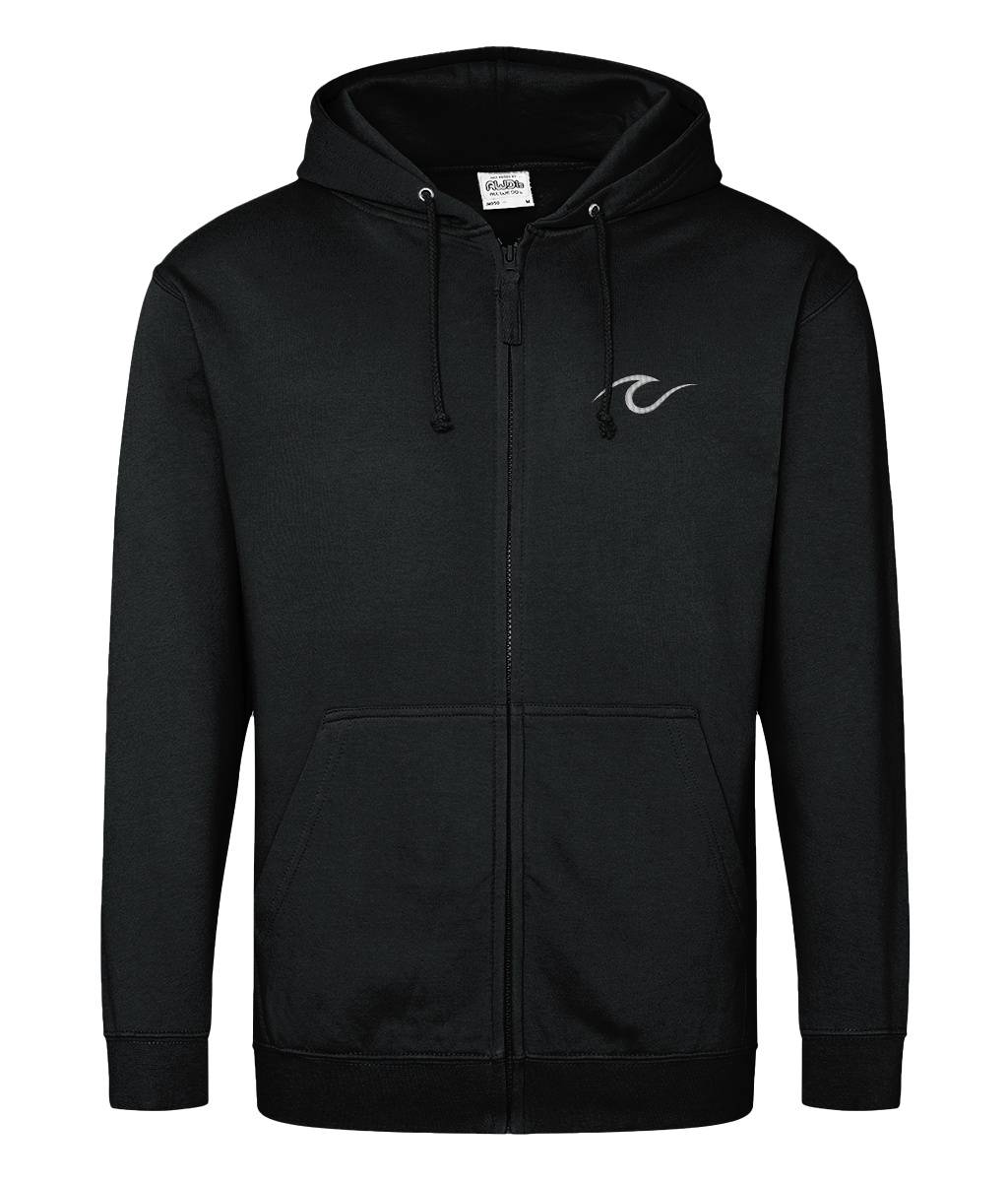 Cruise Wave Embroidered Zoodie – Nautical Zip-Up Hoodie for Cruise Lovers - Cruise Accessories 