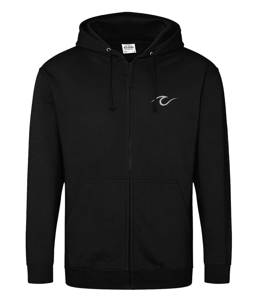 Cruise Wave Embroidered Zoodie – Nautical Zip-Up Hoodie for Cruise Lovers - Cruise Accessories 