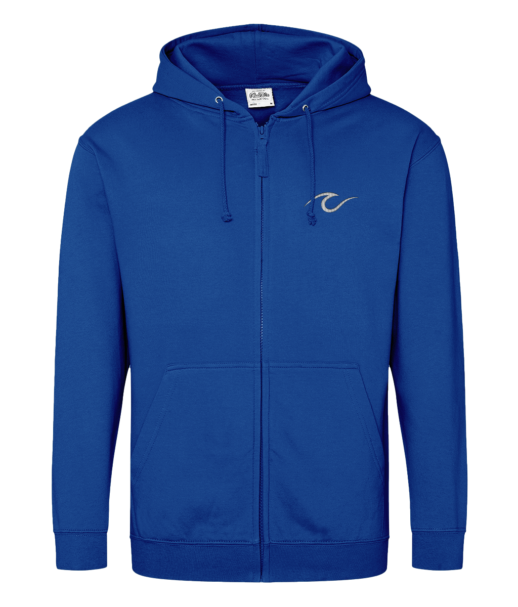 Cruise Wave Embroidered Zoodie – Nautical Zip-Up Hoodie for Cruise Lovers - Cruise Accessories 