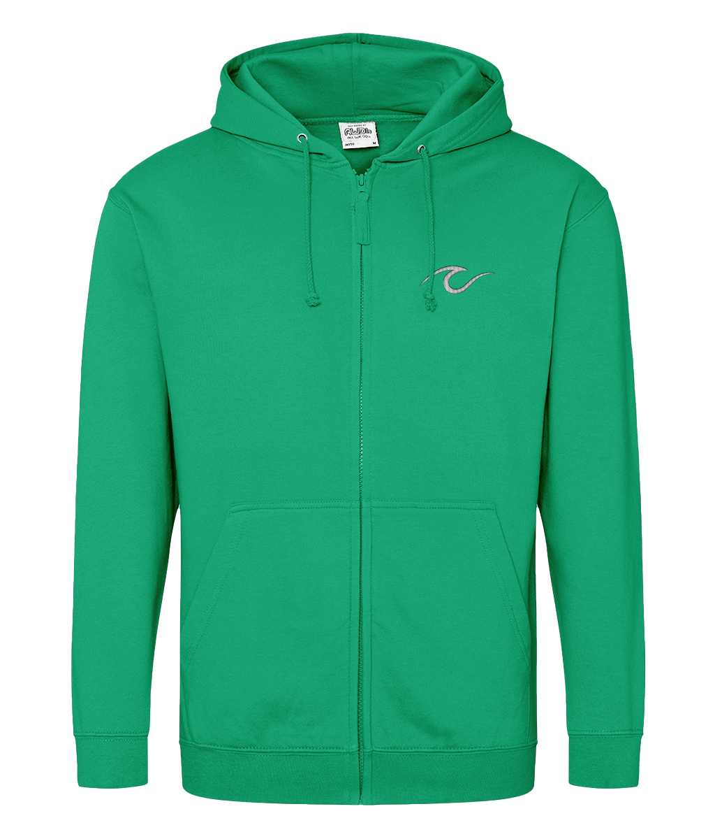 Cruise Wave Embroidered Zoodie – Nautical Zip-Up Hoodie for Cruise Lovers - Cruise Accessories 
