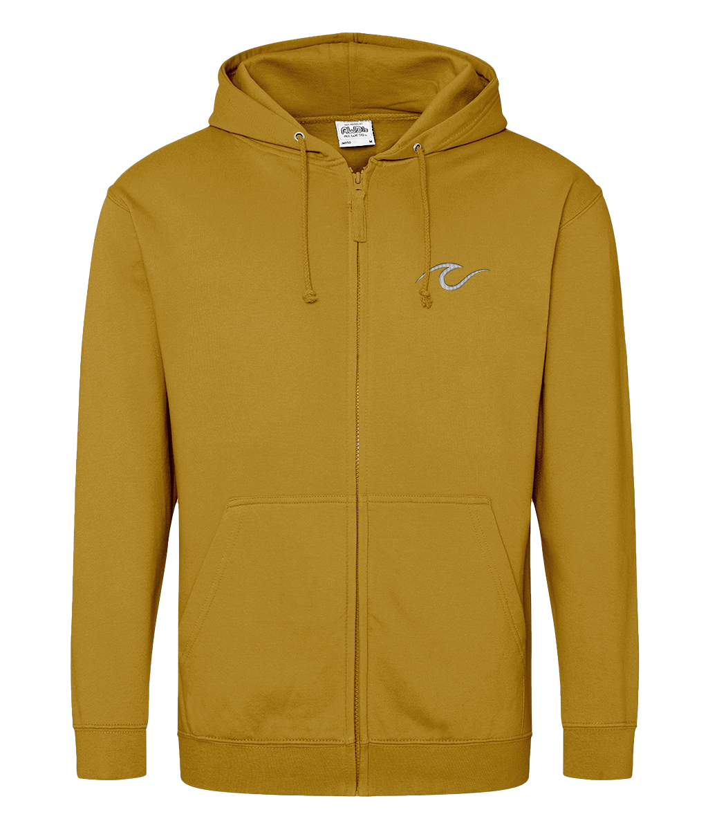 Cruise Wave Embroidered Zoodie – Nautical Zip-Up Hoodie for Cruise Lovers - Cruise Accessories 