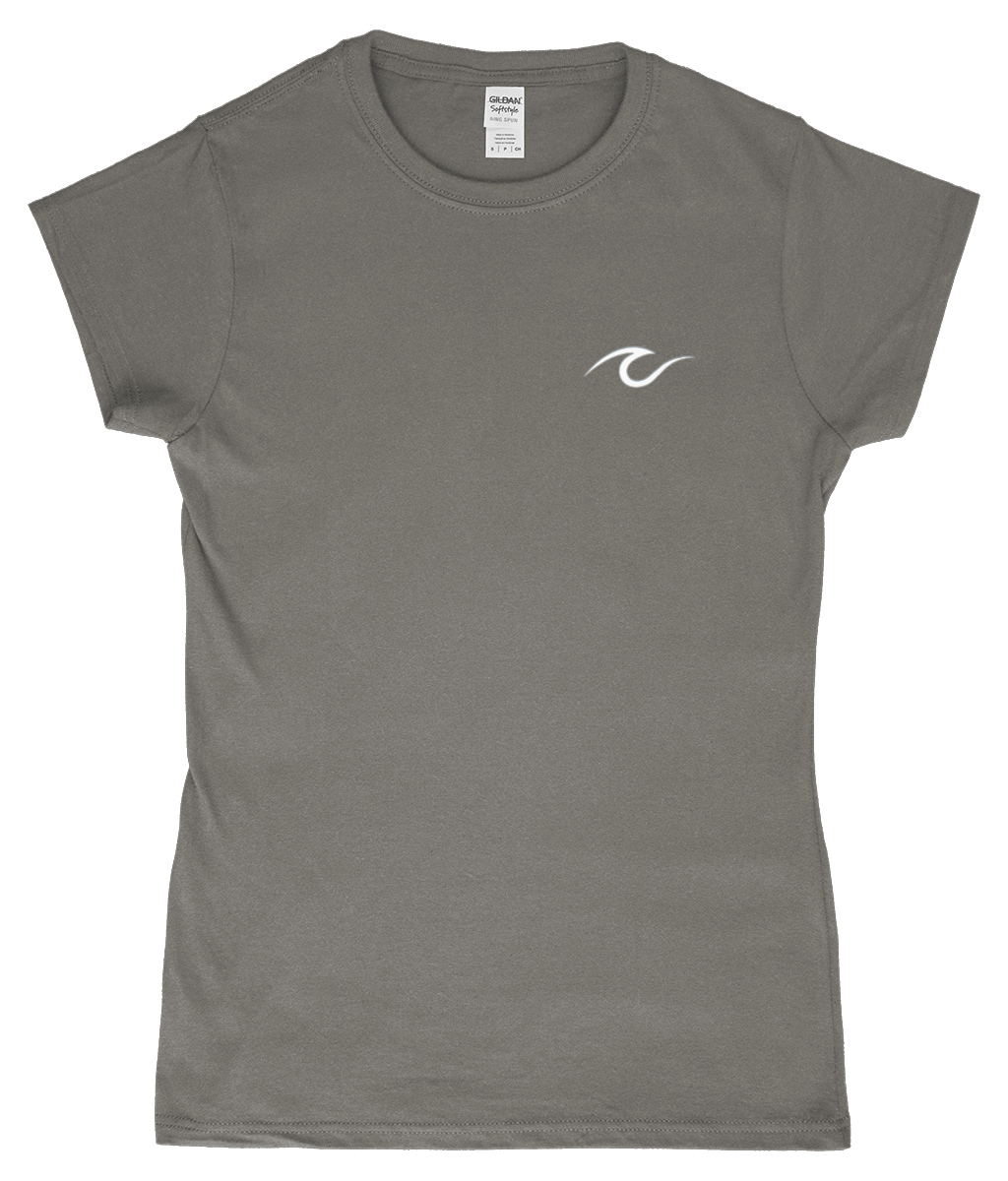 Cruise Wave Printed Womens Fitted T-Shirt – Nautical Travel Tee - Cruise Accessories 