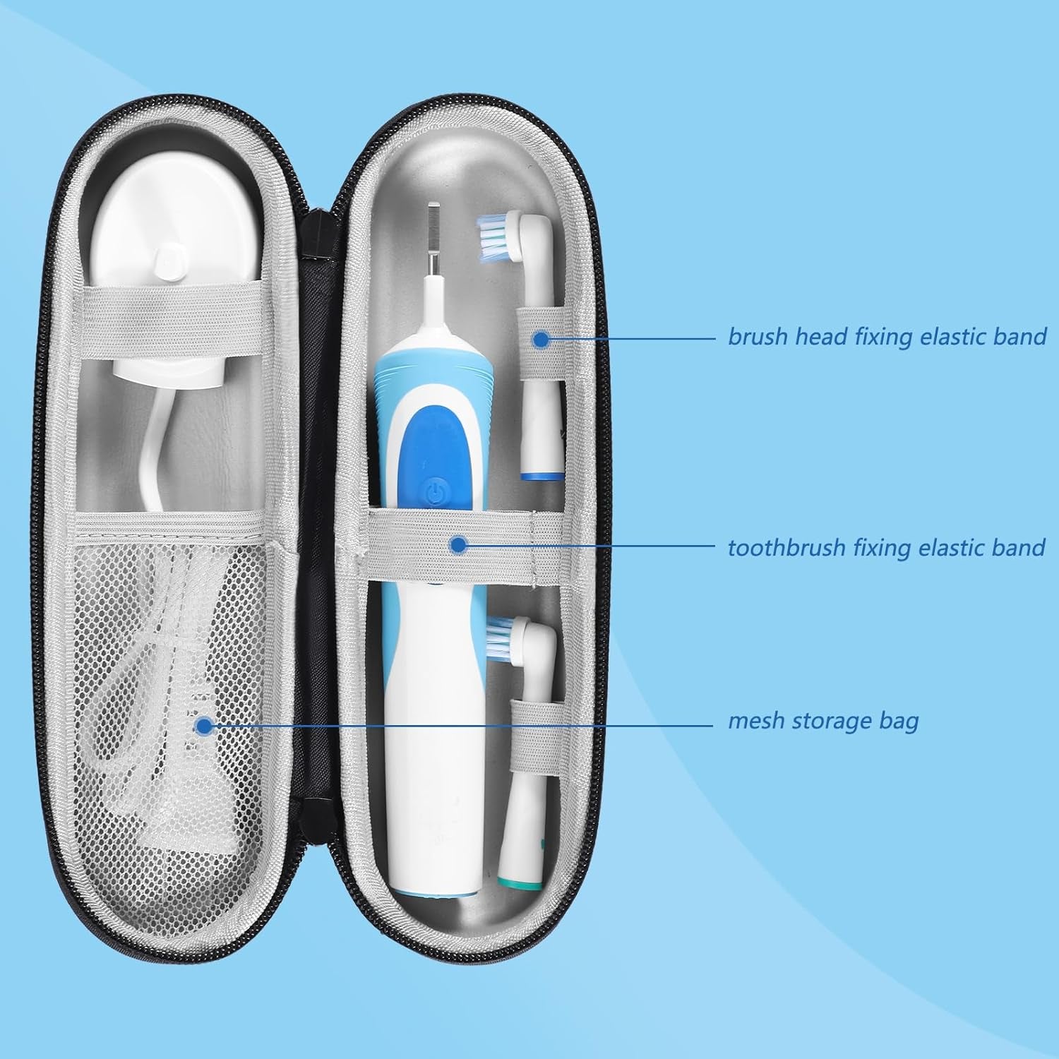 Electric Toothbrush Travel Case - Cruise Accessories 