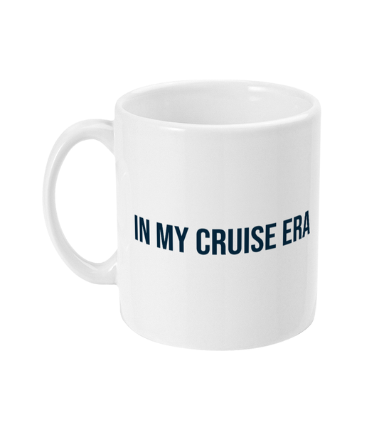 In My Cruise Era Mug – Fun Cruise Lover Coffee Cup | 11oz Ceramic Mug - Cruise Accessories 