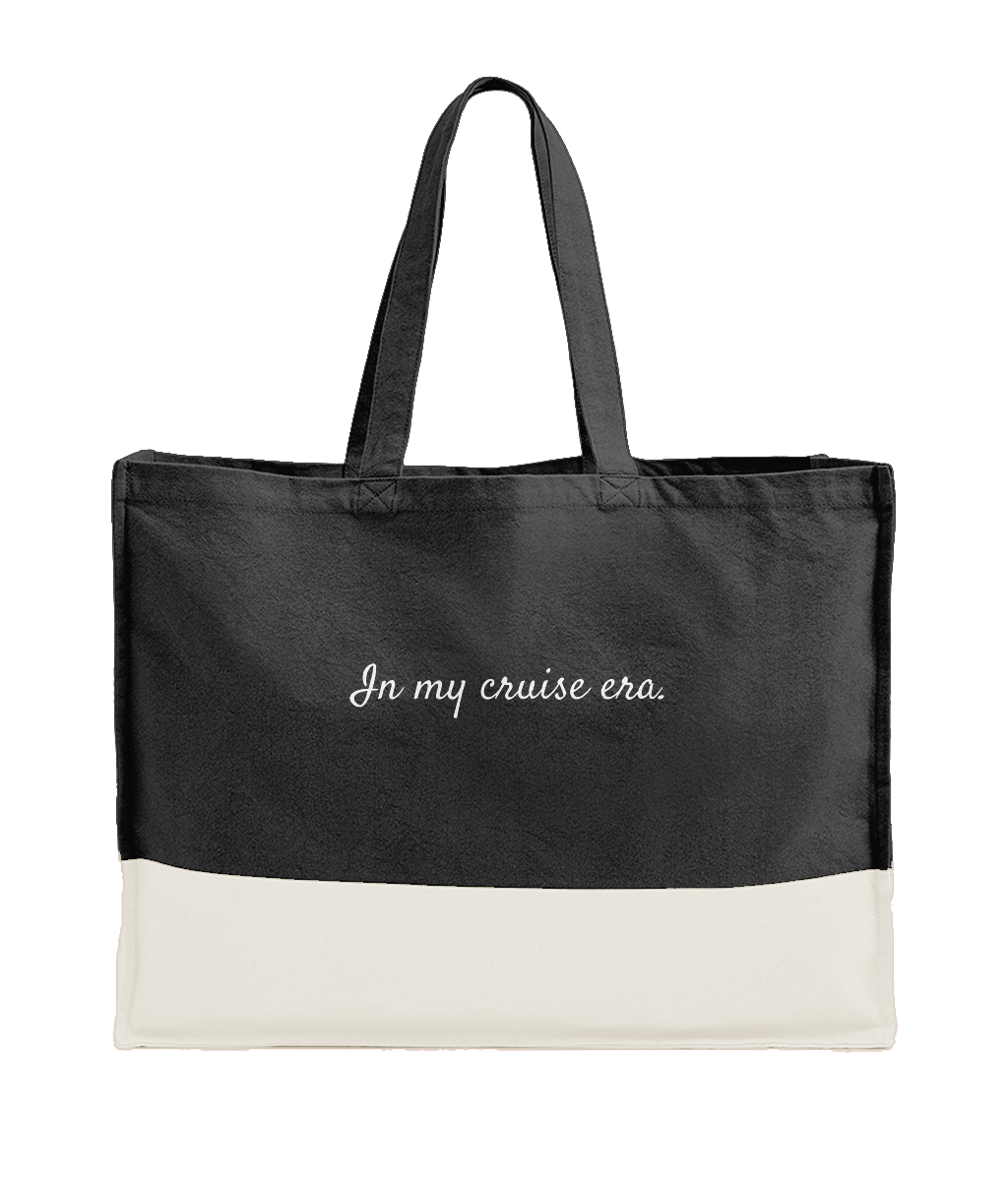 In My Cruise Era Organic Tote Bag – Eco-Friendly Cruise Lover Shopper - Cruise Accessories 