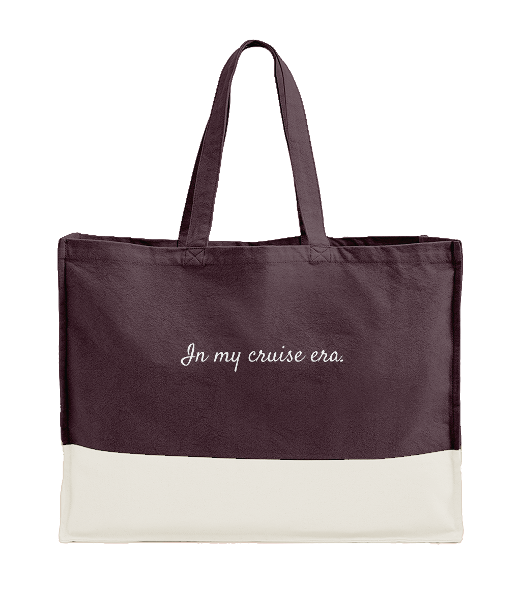In My Cruise Era Organic Tote Bag – Eco-Friendly Cruise Lover Shopper - Cruise Accessories 