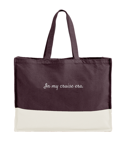 In My Cruise Era Organic Tote Bag – Eco-Friendly Cruise Lover Shopper - Cruise Accessories 