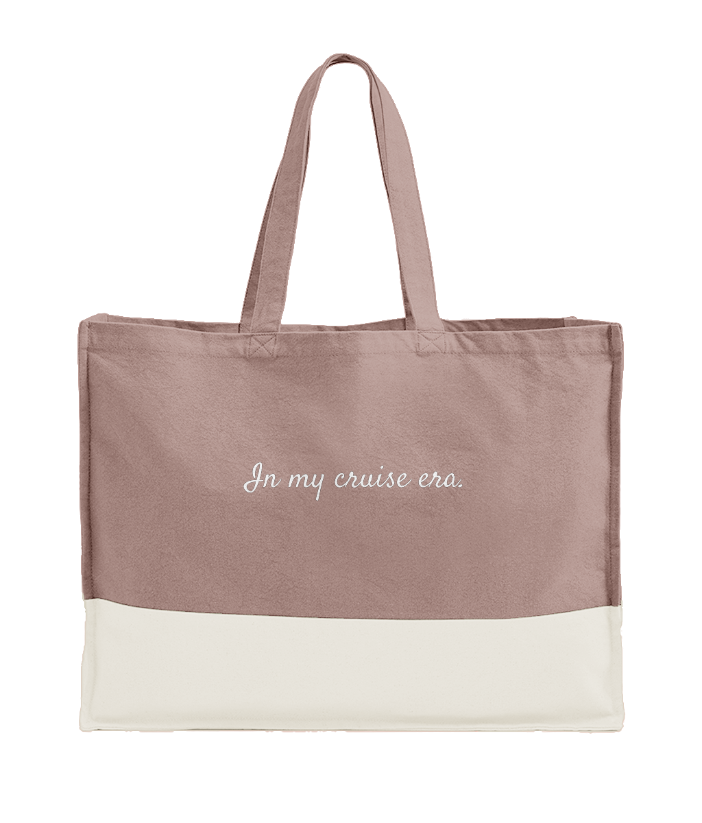 In My Cruise Era Organic Tote Bag – Eco-Friendly Cruise Lover Shopper - Cruise Accessories 