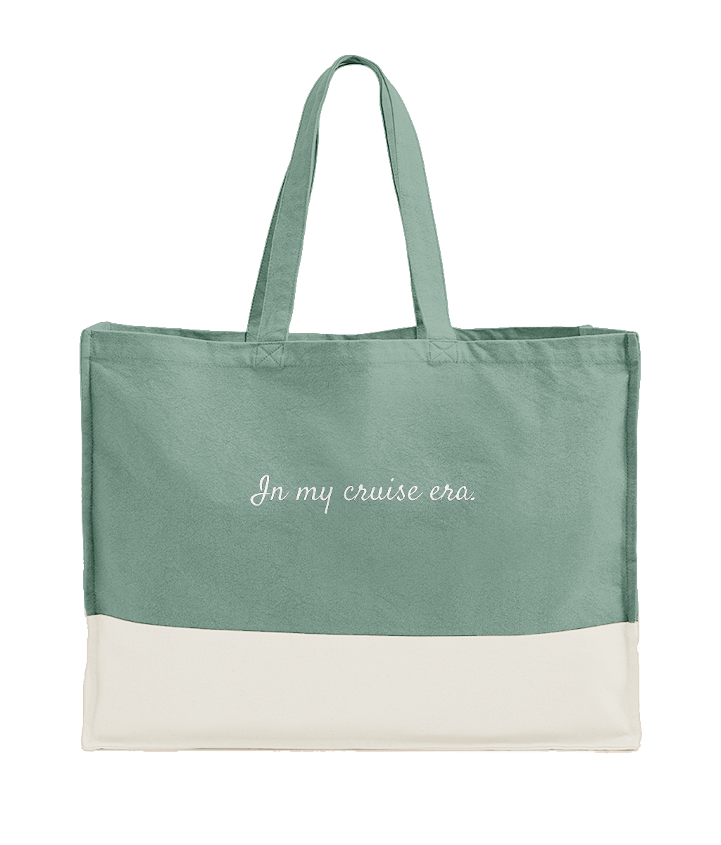 In My Cruise Era Organic Tote Bag – Eco-Friendly Cruise Lover Shopper - Cruise Accessories 