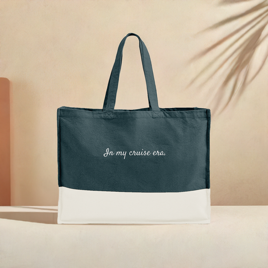In My Cruise Era Organic Tote Bag – Eco-Friendly Cruise Lover Shopper - Cruise Accessories 