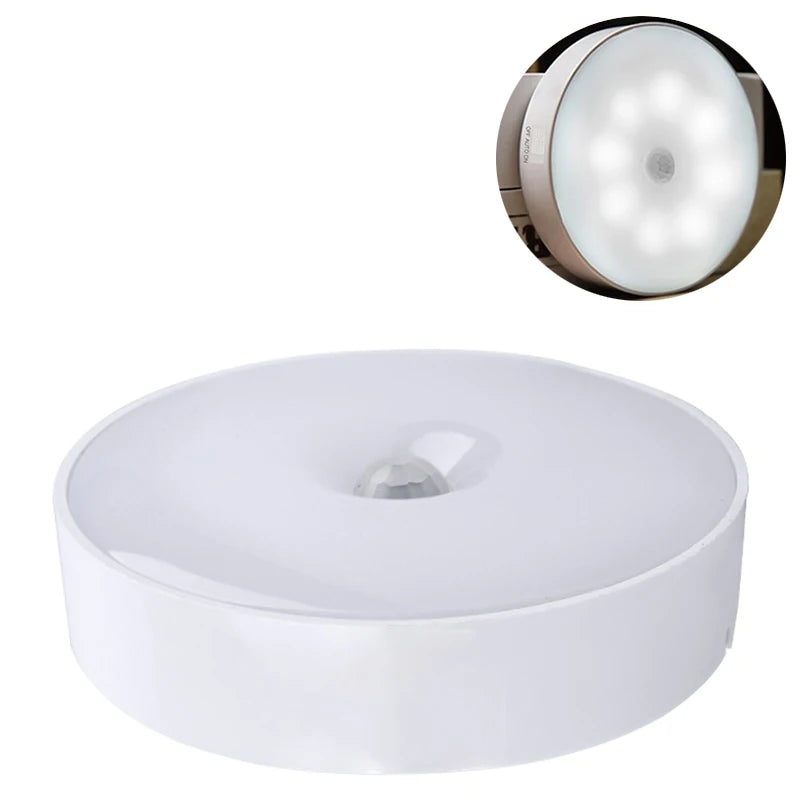 Magnetic base LED Night Light Motion Sensor, USB Rechargeable - Cruise Accessories 