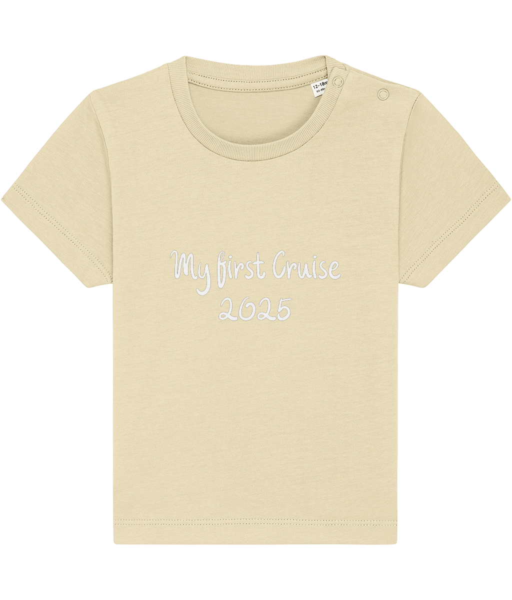My First Cruise 2025 Baby T-Shirt – Cute Cruise Outfit - Cruise Accessories 