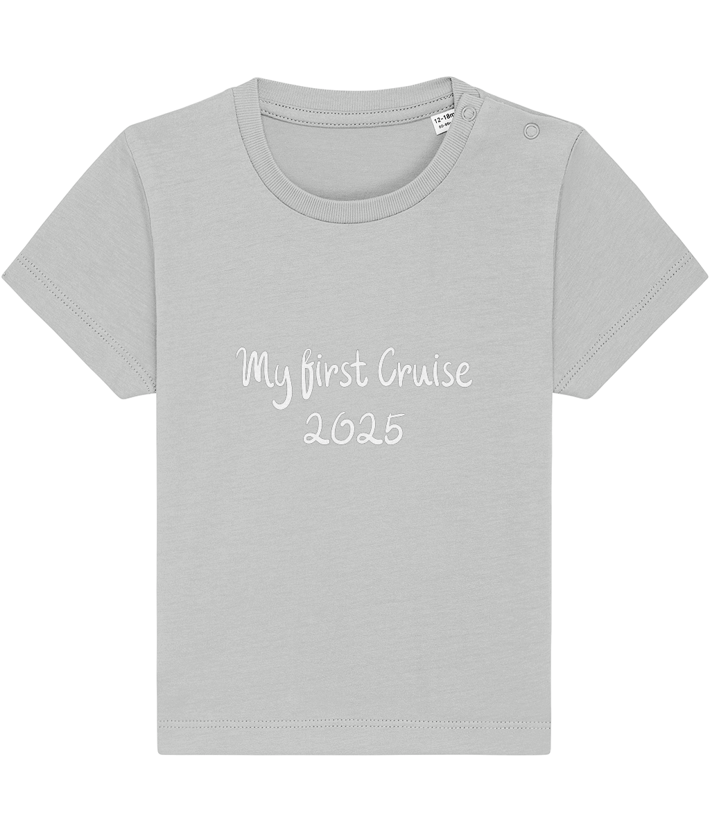 My First Cruise 2025 Baby T-Shirt – Cute Cruise Outfit - Cruise Accessories 