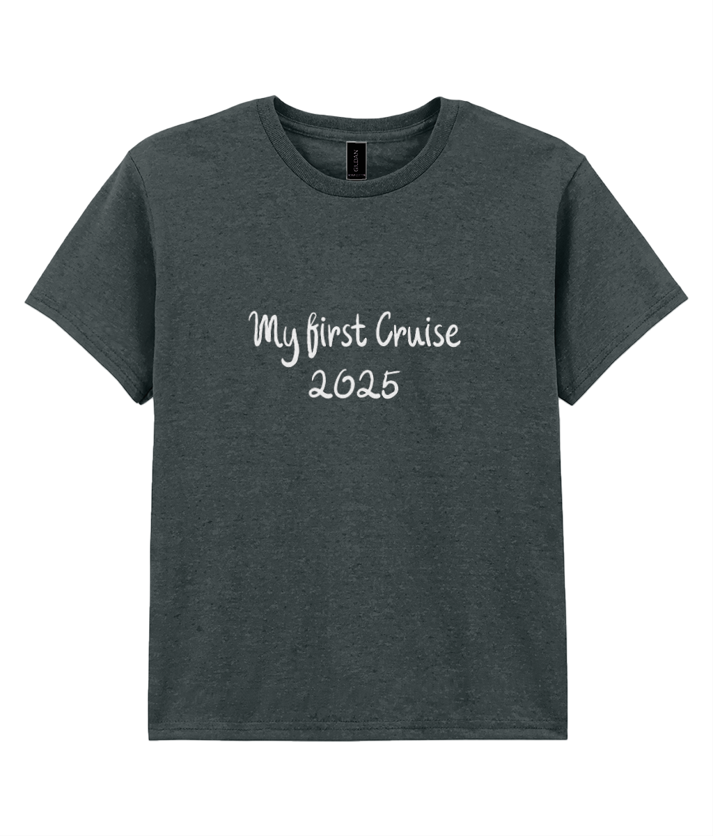 My First Cruise 2025 Kids T-Shirt – Cute Cruise Tee for Young Sailors - Cruise Accessories 