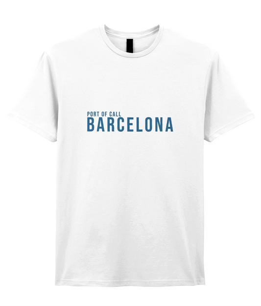 Port of Call Barcelona T-Shirt – Cruise Souvenir Tee - Cruise Accessories 