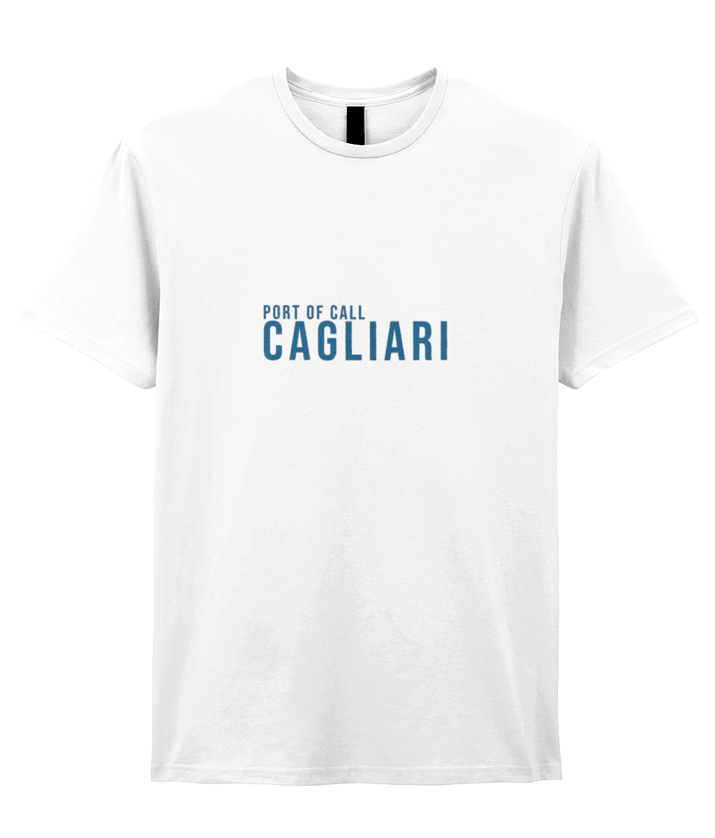 Port of Call Caliari T-Shirt – Cruise Souvenir Tee - Cruise Accessories 