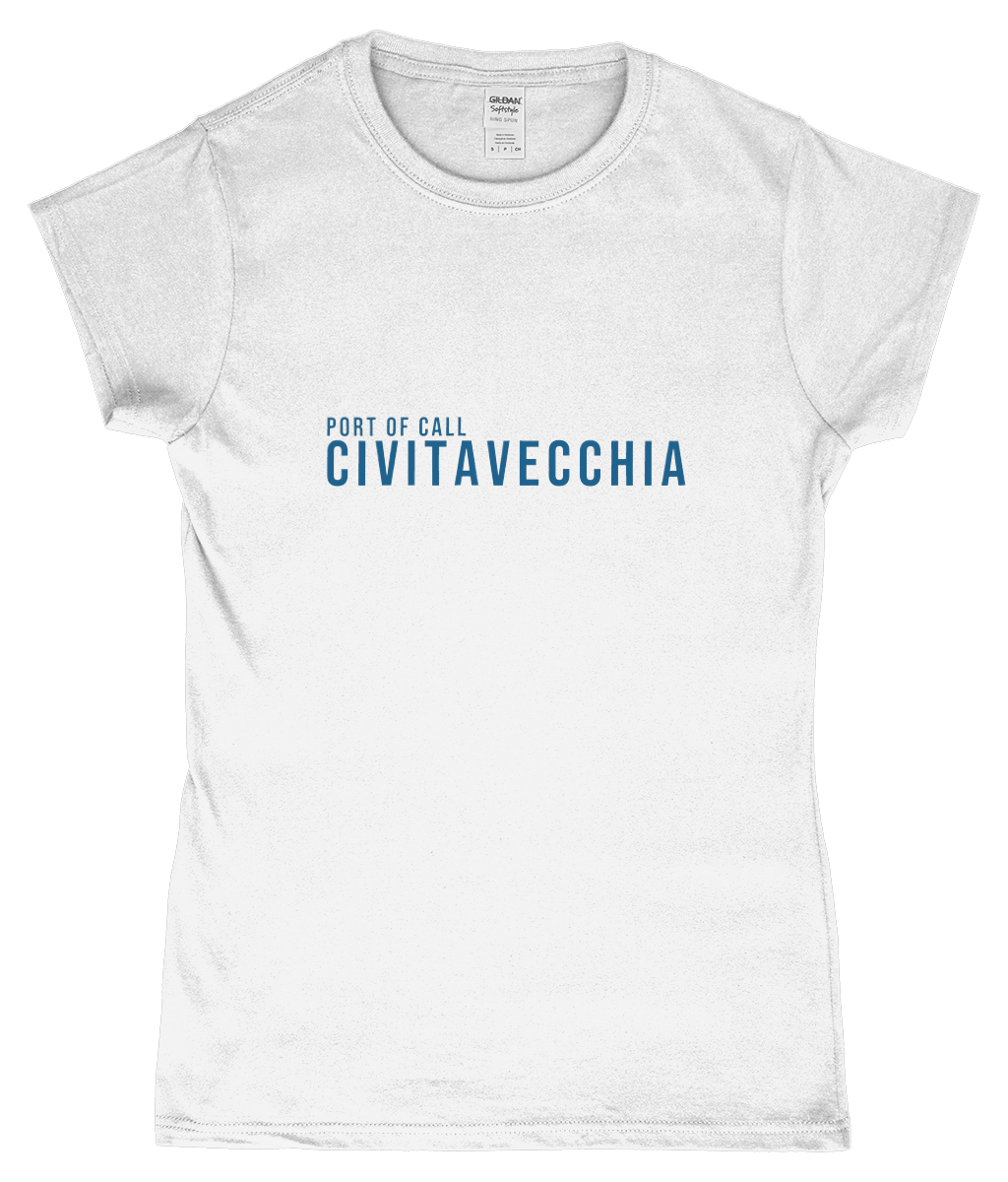 Port of Call Civitavecchia Ladies T-Shirt – Cruise Souvenir Tee - Cruise Accessories 