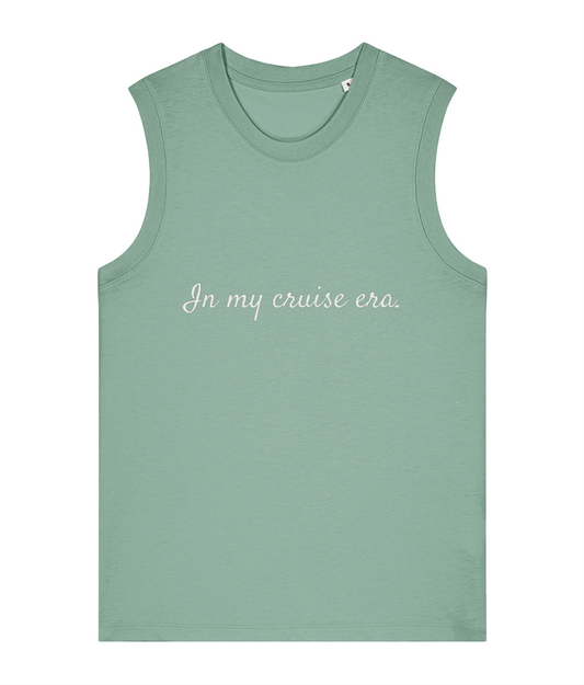 Premium 'In My Cruise Era' Organic Ladies T-Shirt – Sustainable Cruise Lover Tee - Cruise Accessories 