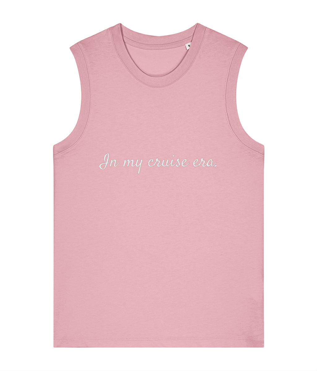 Premium 'In My Cruise Era' Organic Ladies T-Shirt – Sustainable Cruise Lover Tee - Cruise Accessories 