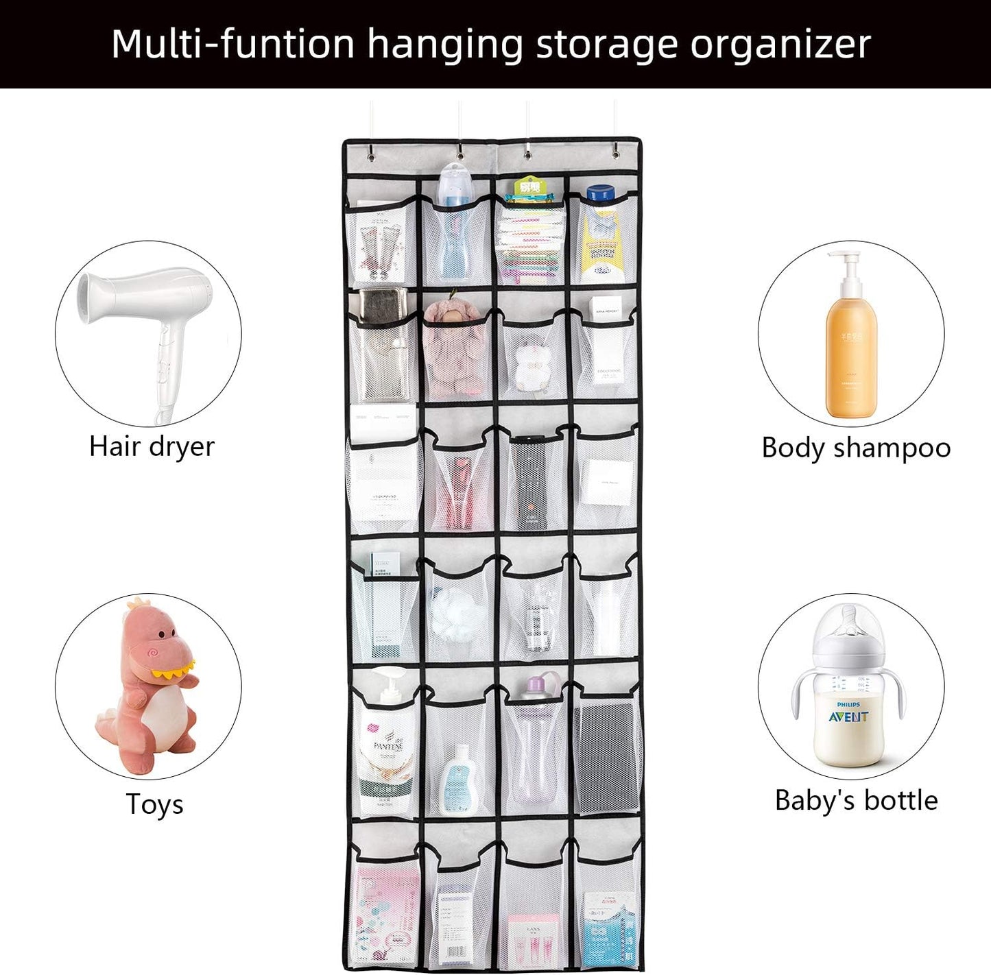 Space-Saving Door Shoe Organizer – Ideal for Cruise Cabins - Cruise Accessories 