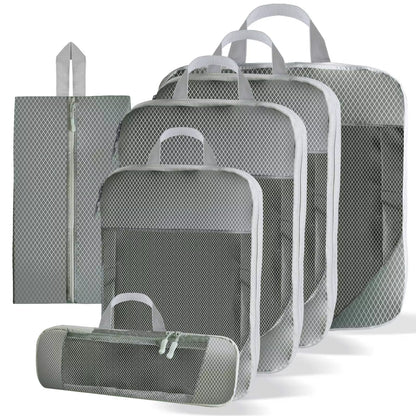 6Pcs Compression Packing Cubes Set for Cruise Packing - Cruise Accessories 