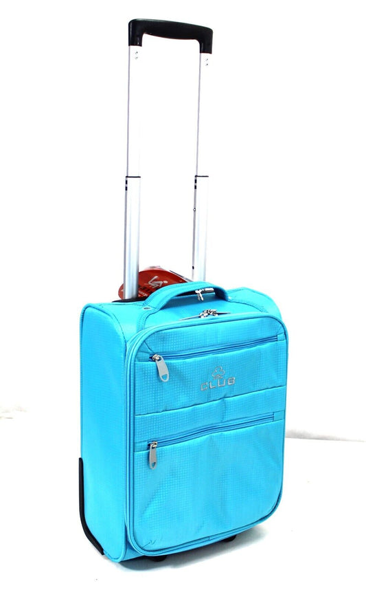 2 WHEEL Easy Jet under Seat Cabin Trolley Bag 43X31X19Cm Suitcase Travel Luggage
