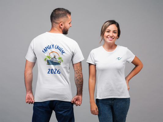 Family Cruise 2026 T-Shirt – Cruise Ship Tee for Group or Family Trips
