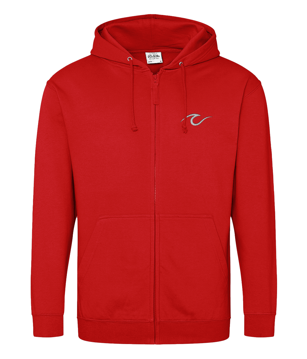 Cruise Wave Embroidered Zoodie – Nautical Zip-Up Hoodie for Cruise Lovers - Cruise Accessories 